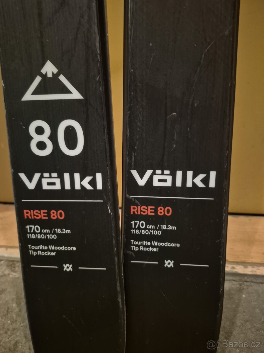 Set na skialpy Völkl 170 cm + boty vel. 42 - 3