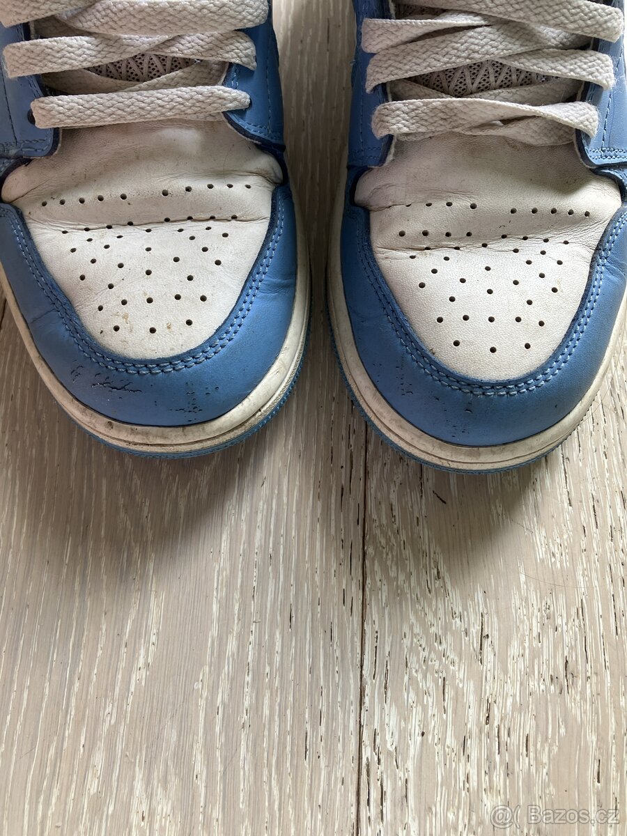 Air Jordan 1 mid university blue/gray - 3