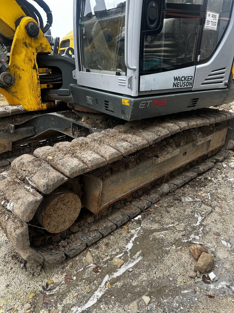 Wacker Neuson ET145 – pásový bager, TOP stav, r.v. 2018, - 3