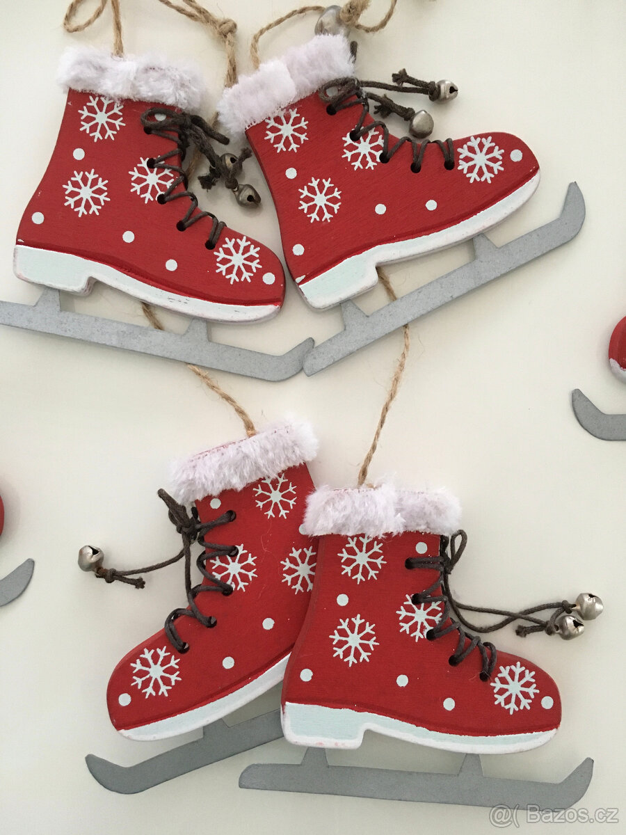 Vánoční ozdoby - různé druhy - 3