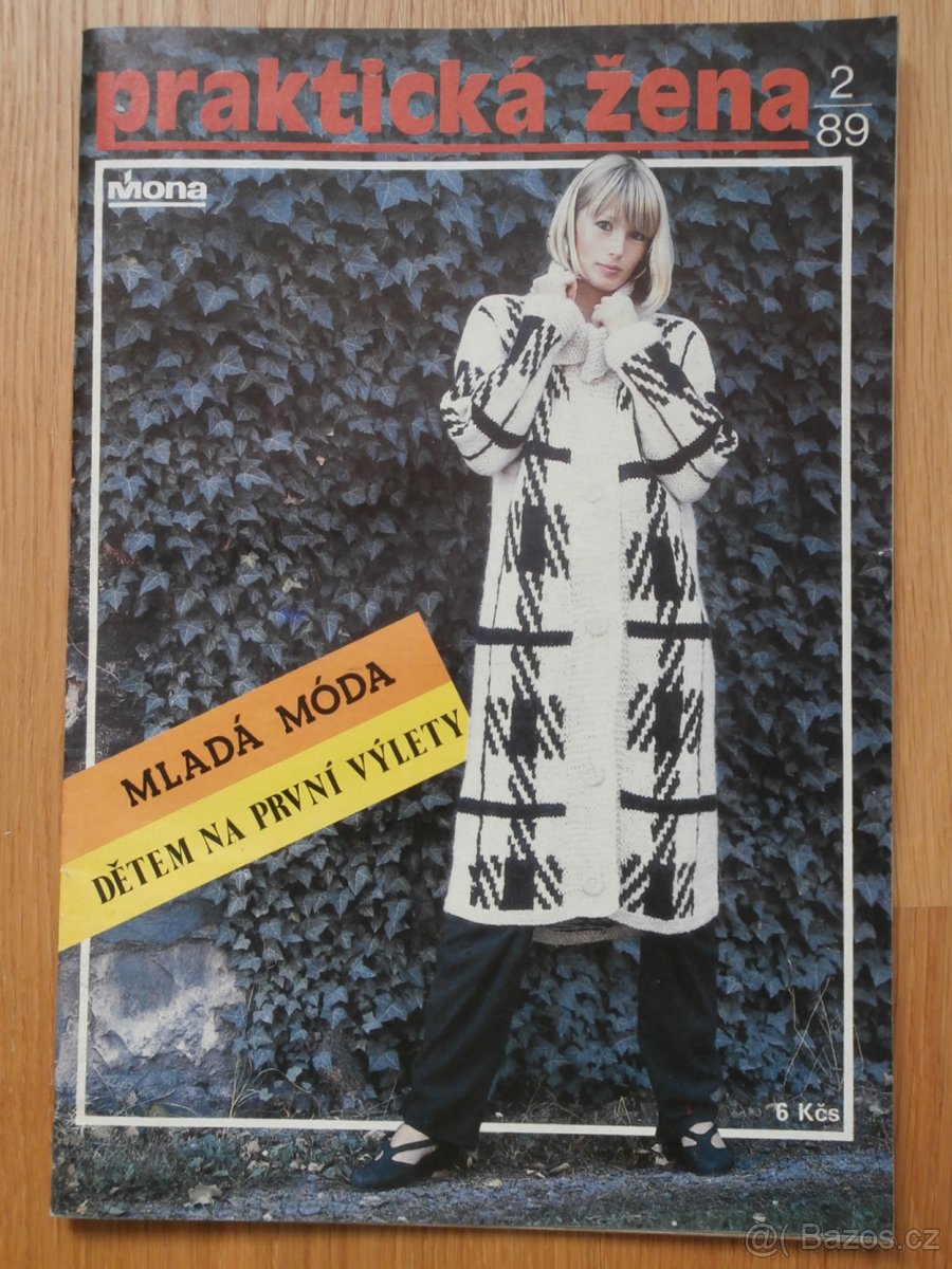 8 x módní časopis PRAKTICKÁ ŽENA. 1989 - 3