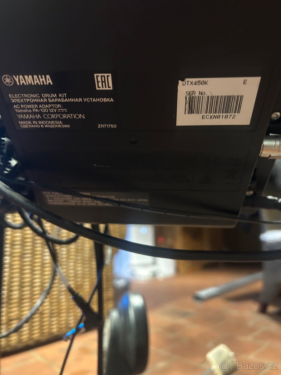 Bicí souprava Yamaha DTX450K - 3