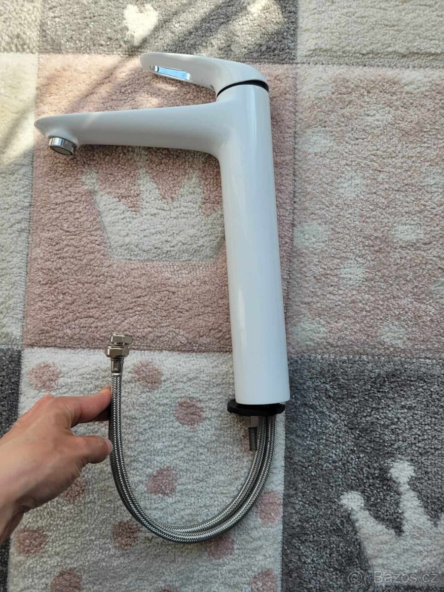 Baterie vodovodní stojánková bílá Grohe - 3