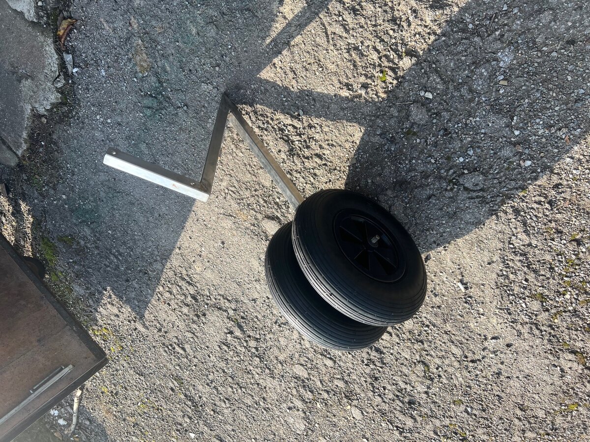 Kolečka na člun s nafukovací podlahou nezez - 3