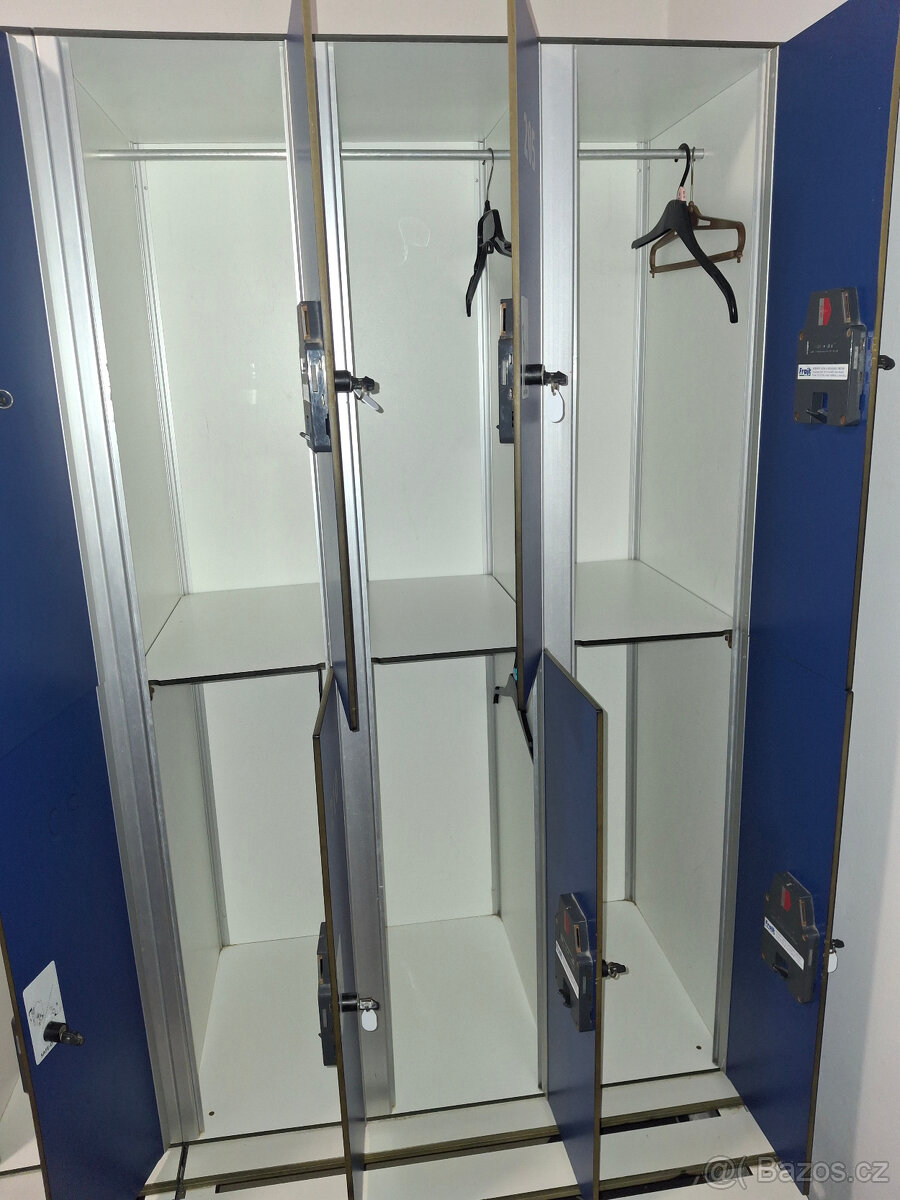 Šatní skříňky Frajt, skříňky do posilovny, bazénu, apod. - 3