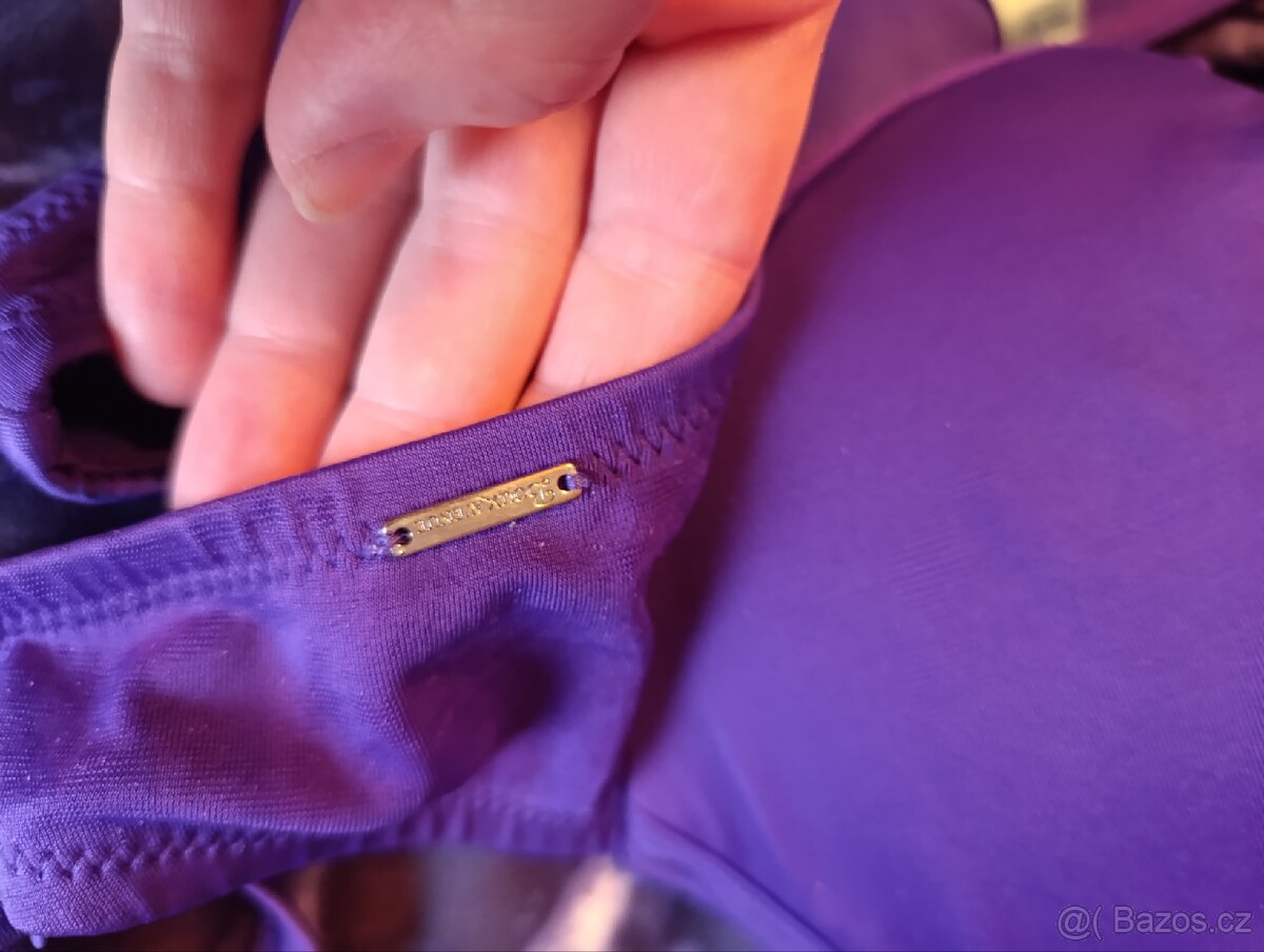Dámské fialové plavky - 3