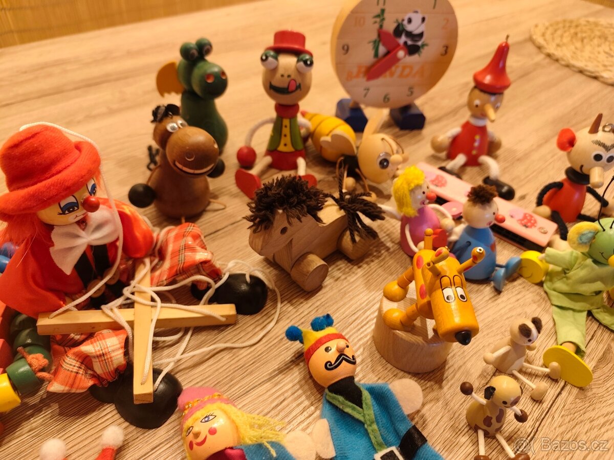 Mix dřevěných hraček - 3
