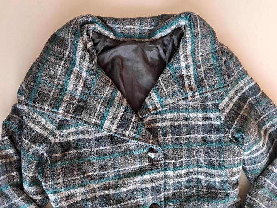 kabát s podšívkou, vel. S - 3