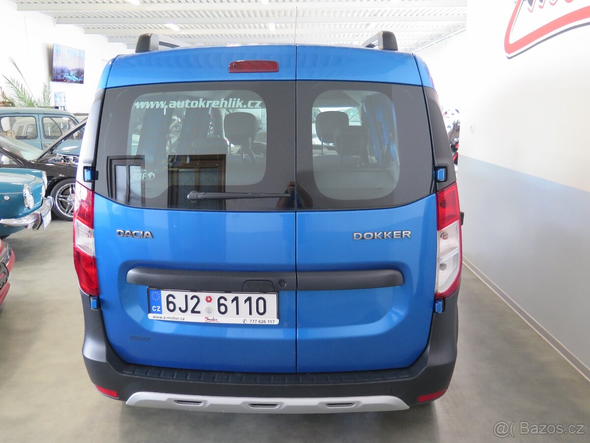 Dacia DOKKER 1.2TCe,klima,tempo,CZ,STEPWAY, 2018 - 3