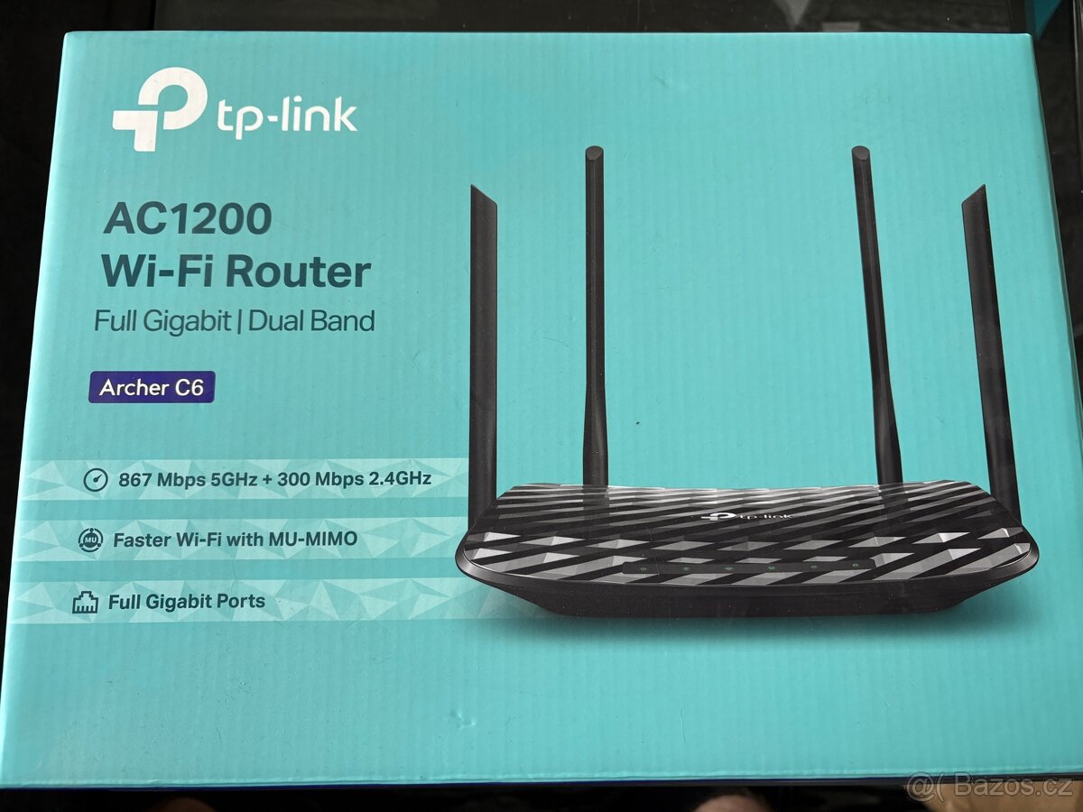 TP-link AC1200 Wi-Fi router modem - 3