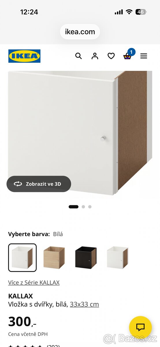 Policový díl Kallax Ikea - 3