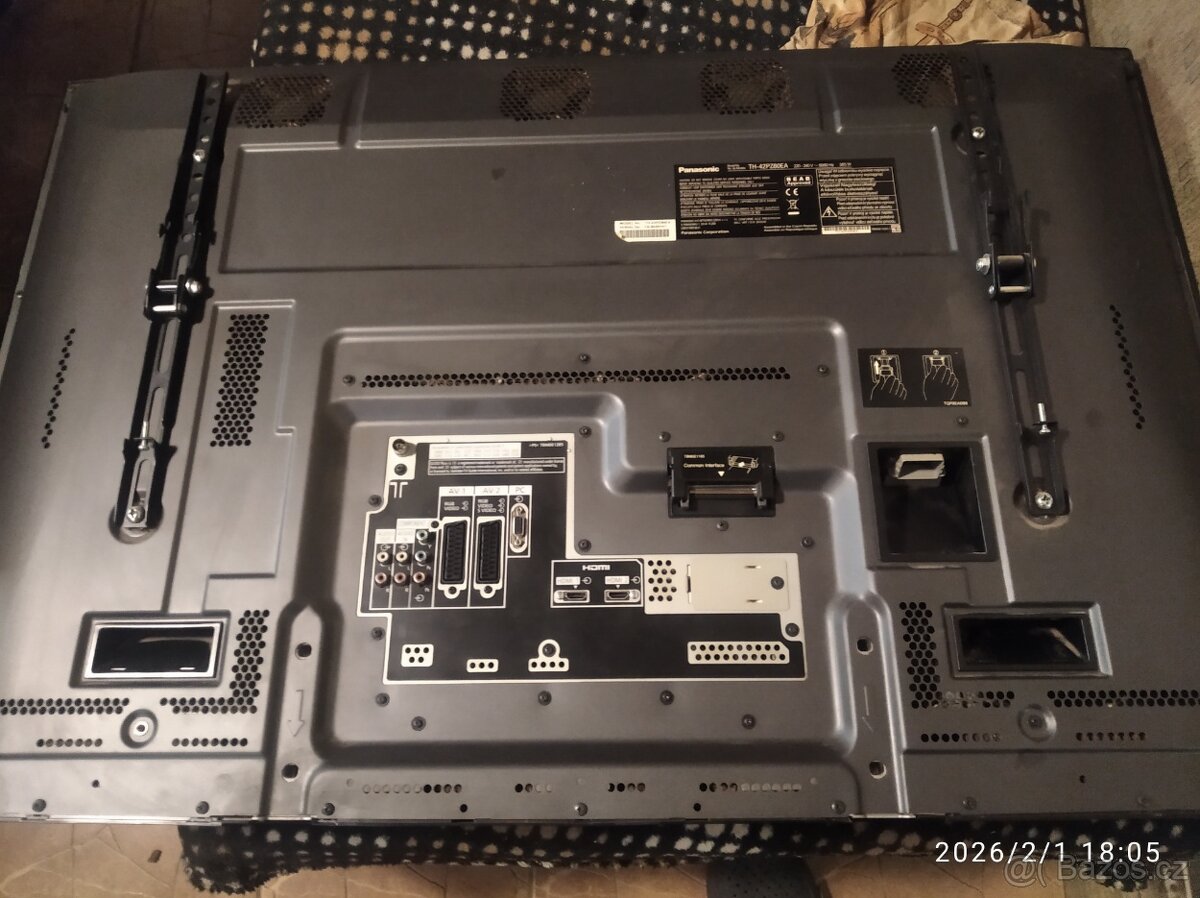plazmová televize Panasonic TH42PZ80EA - 3