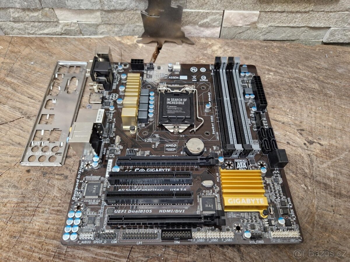 GIGABYTE GA-H97M-D3H - Intel H97, socket 1150 - 3
