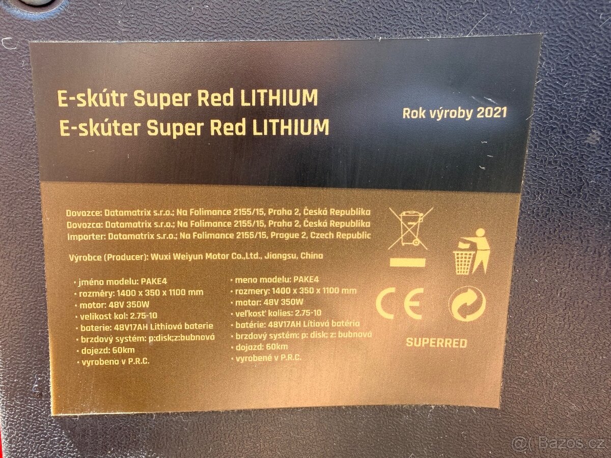 E-skútr Super LITHIUM - 3