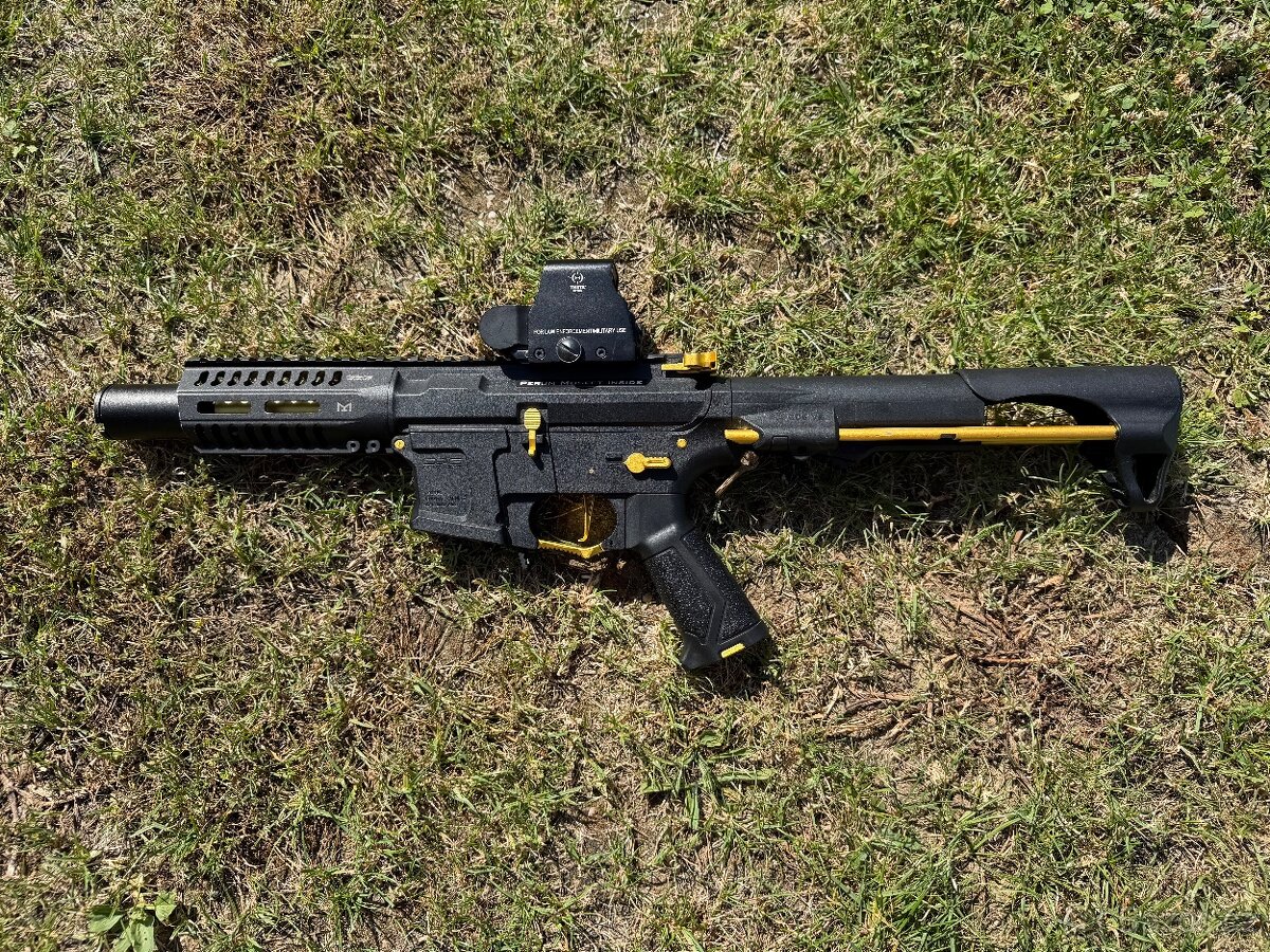 Airsoft G&G ARP 9 PDW Gold - 3