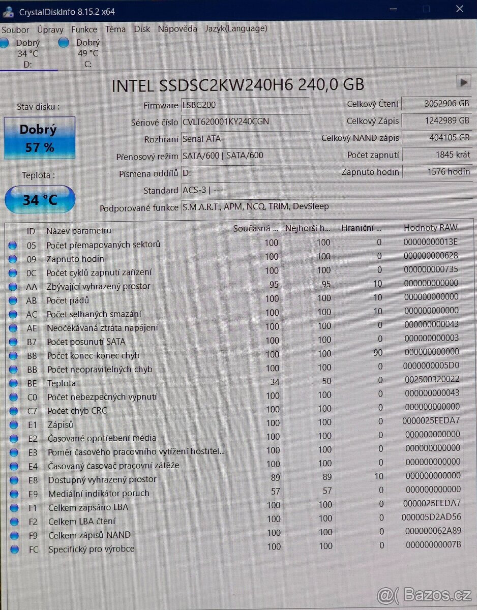Intel SSD 540s 240 GB - 3