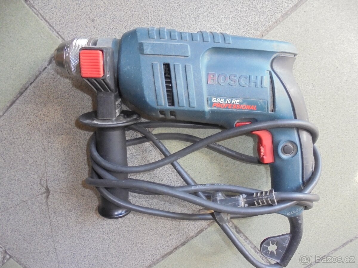 Prodám vrtačku zn.BOSCH GSB 16 RE - 3
