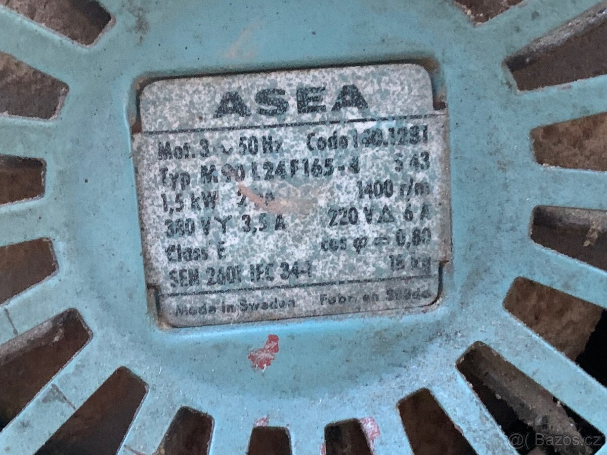 Elektromotor 1,5 kW ASEA - 3