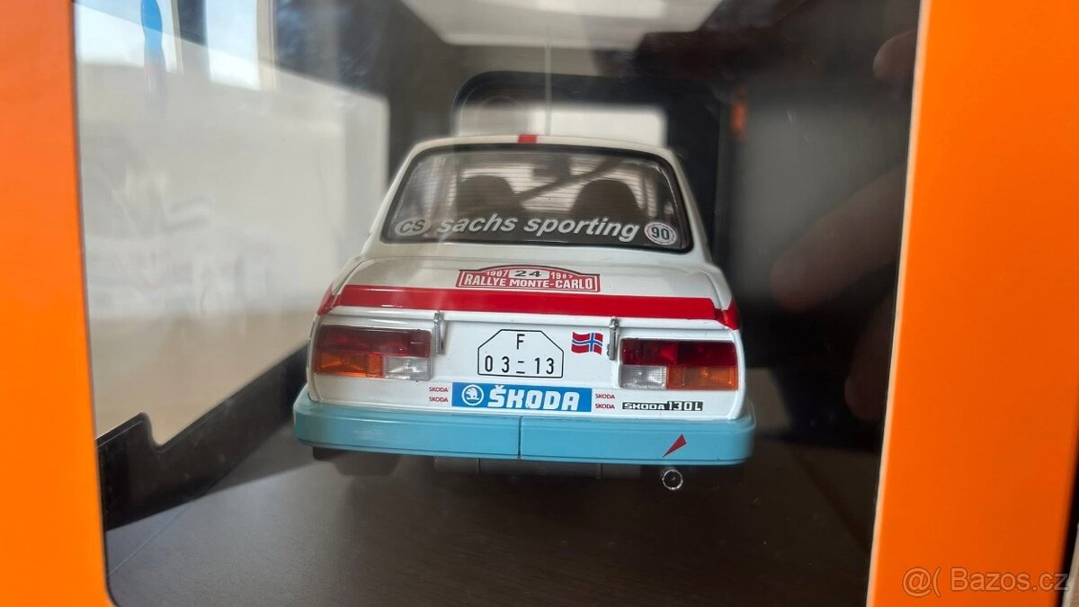 ŠKODA 130L 1987 Rally Monte Carlo 1:18 IXO - 3