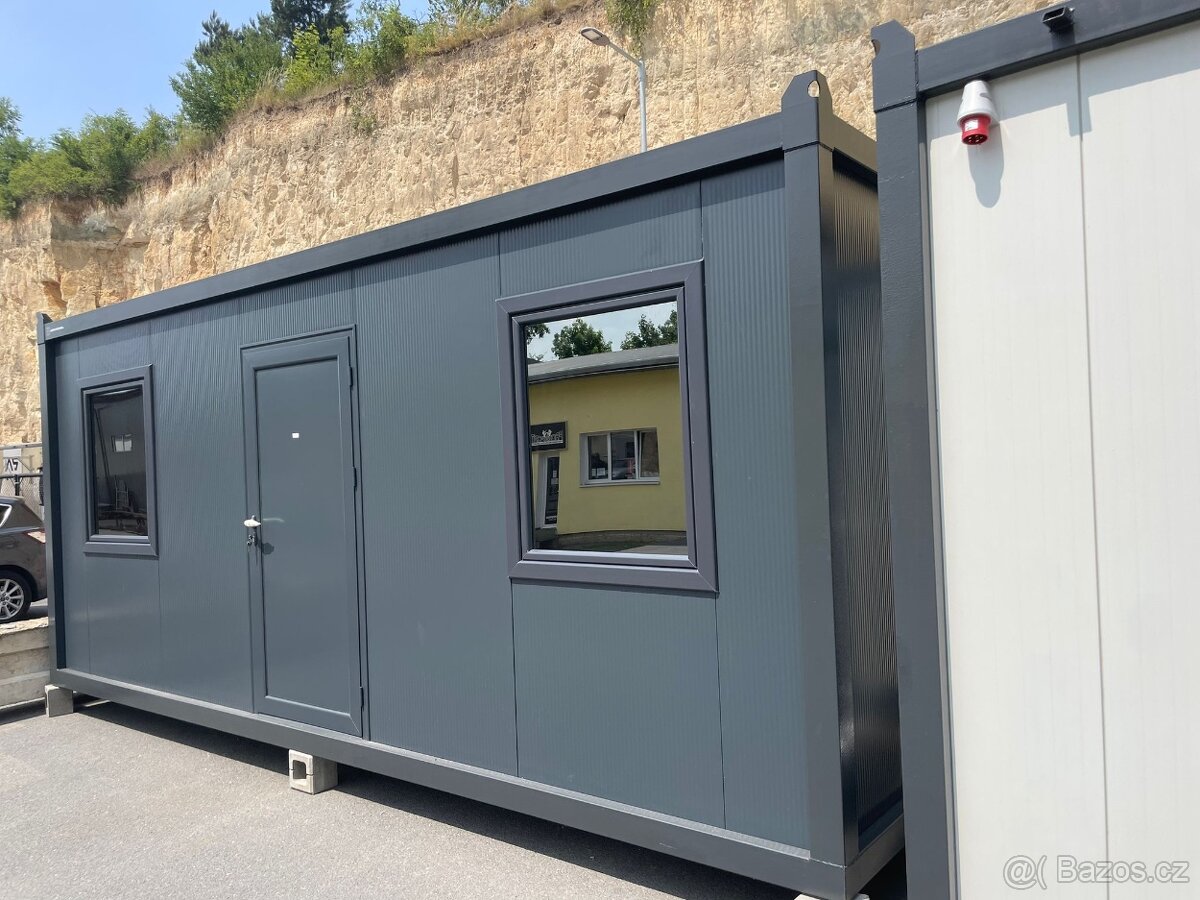 Obytný, kancelářský kontejner 6x2,4m NOVÝ, SVAŘ. - 3
