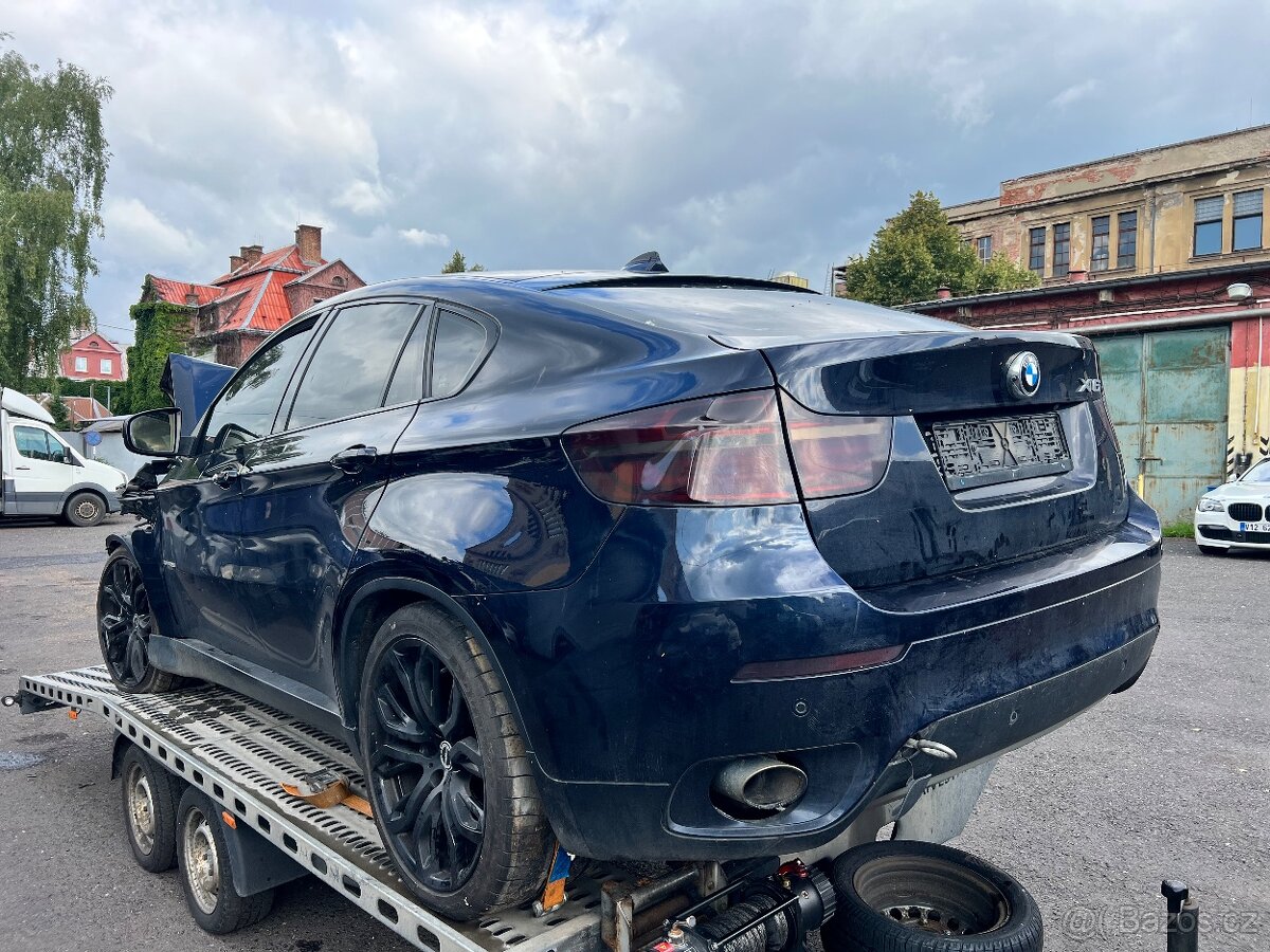 Bmw e71 x6 40d 225kw Carbon Schwartz na díly - 3
