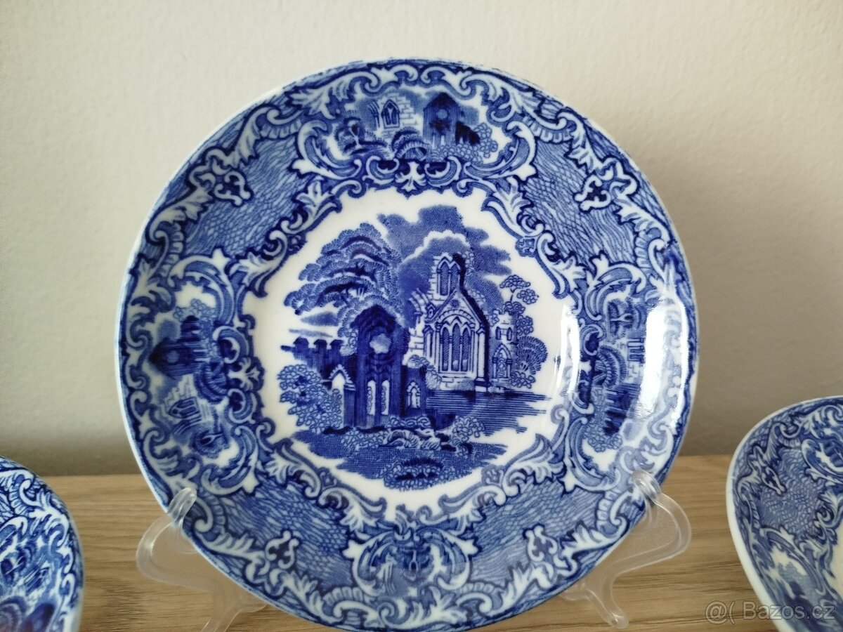 Sada talířků anglický porcelán - 3