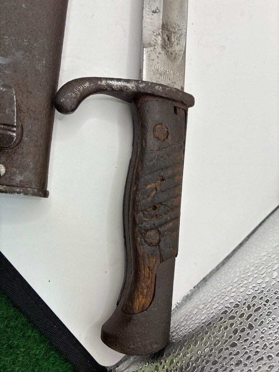 Bajonet / bodák Mauser ´´reznik´´ M98/05, 1. - 3