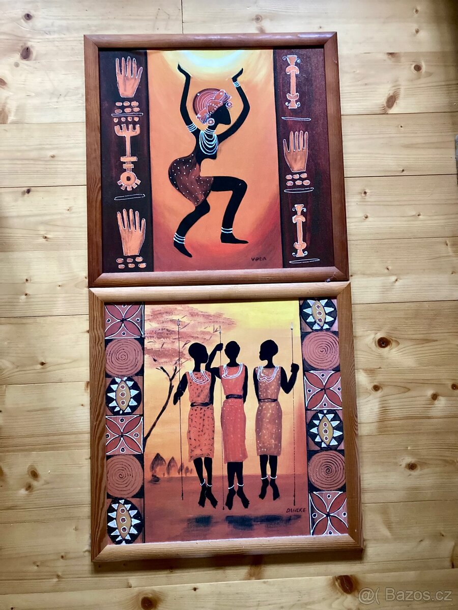Obrazy africký motiv - 3