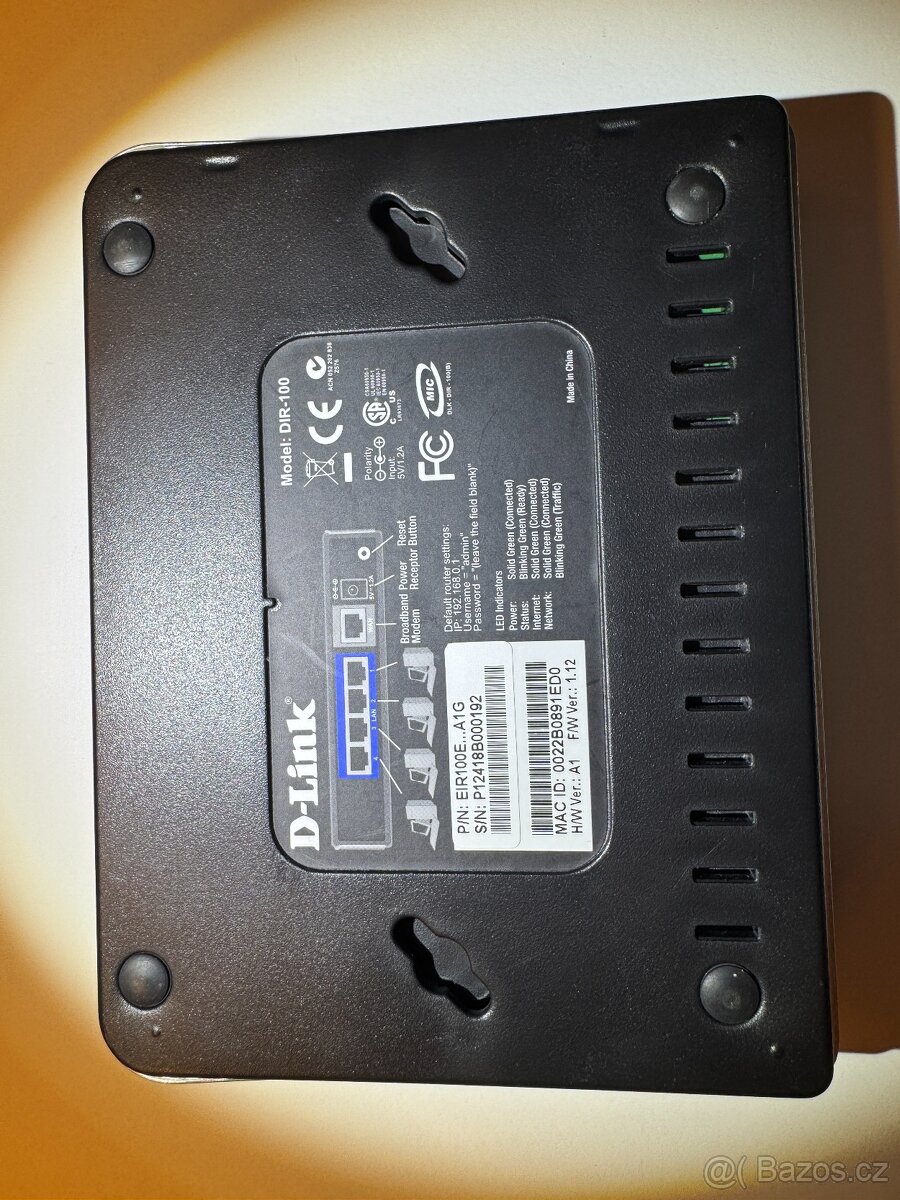 router D-Link DIR-100 - 3