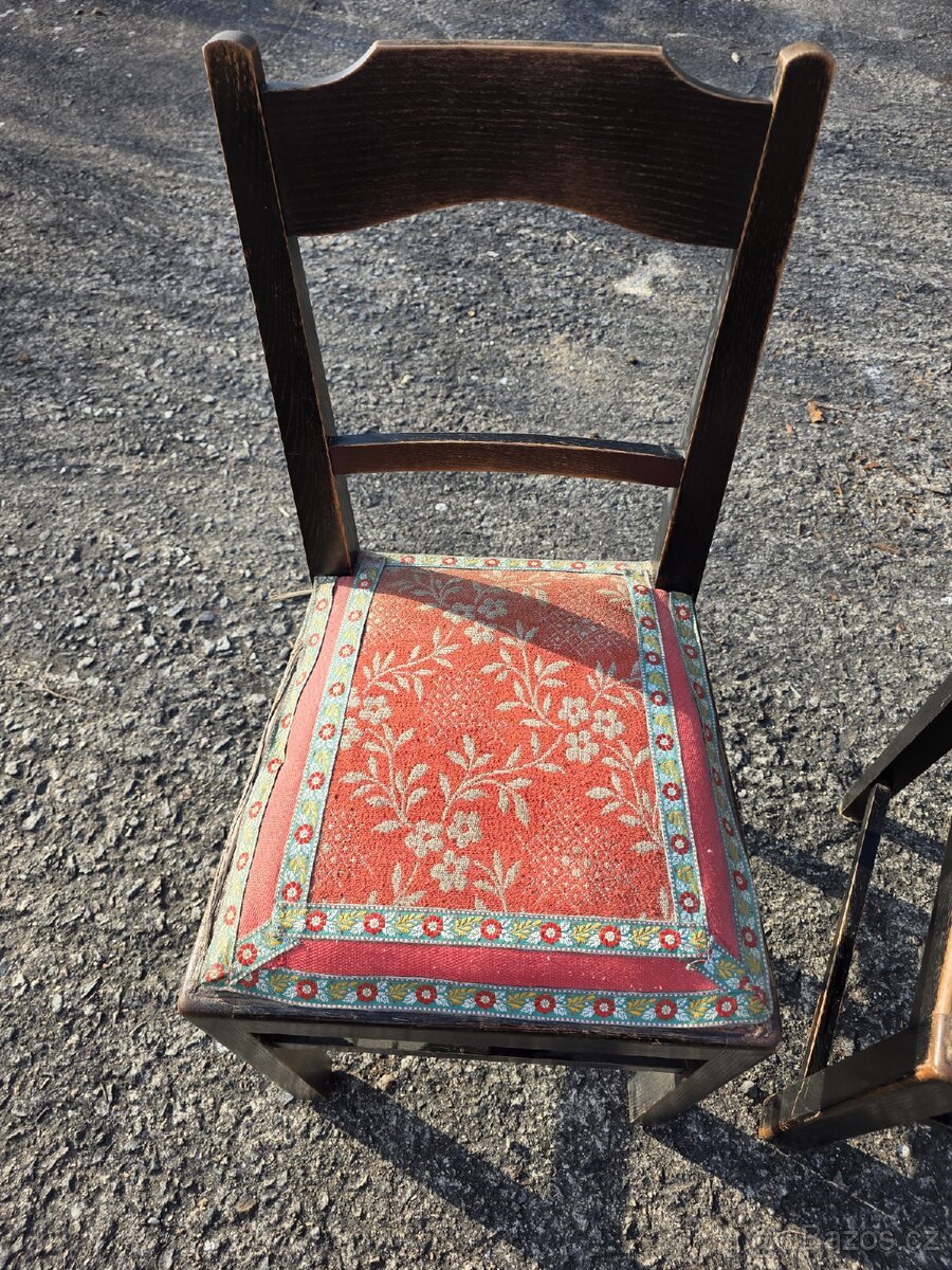 2 starožitné židle - 3