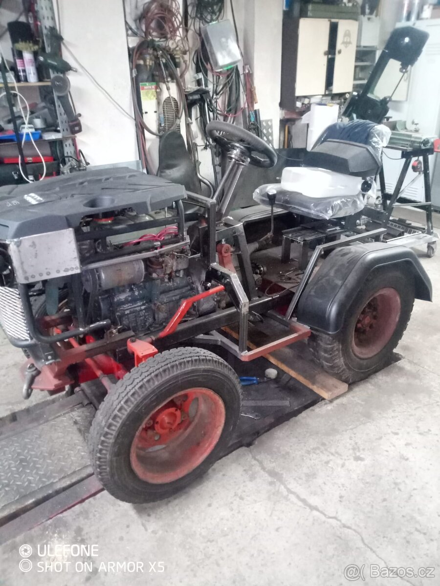 Malotraktor domácí výroby na dodělání - 3