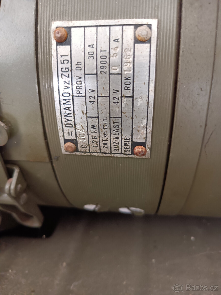 Prodám elektrocentrály 2ks - 3