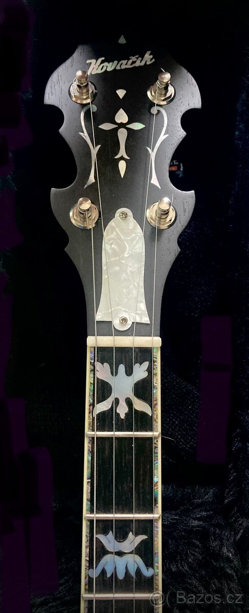 Pětistrunné banjo, tonering Ptáček - 3