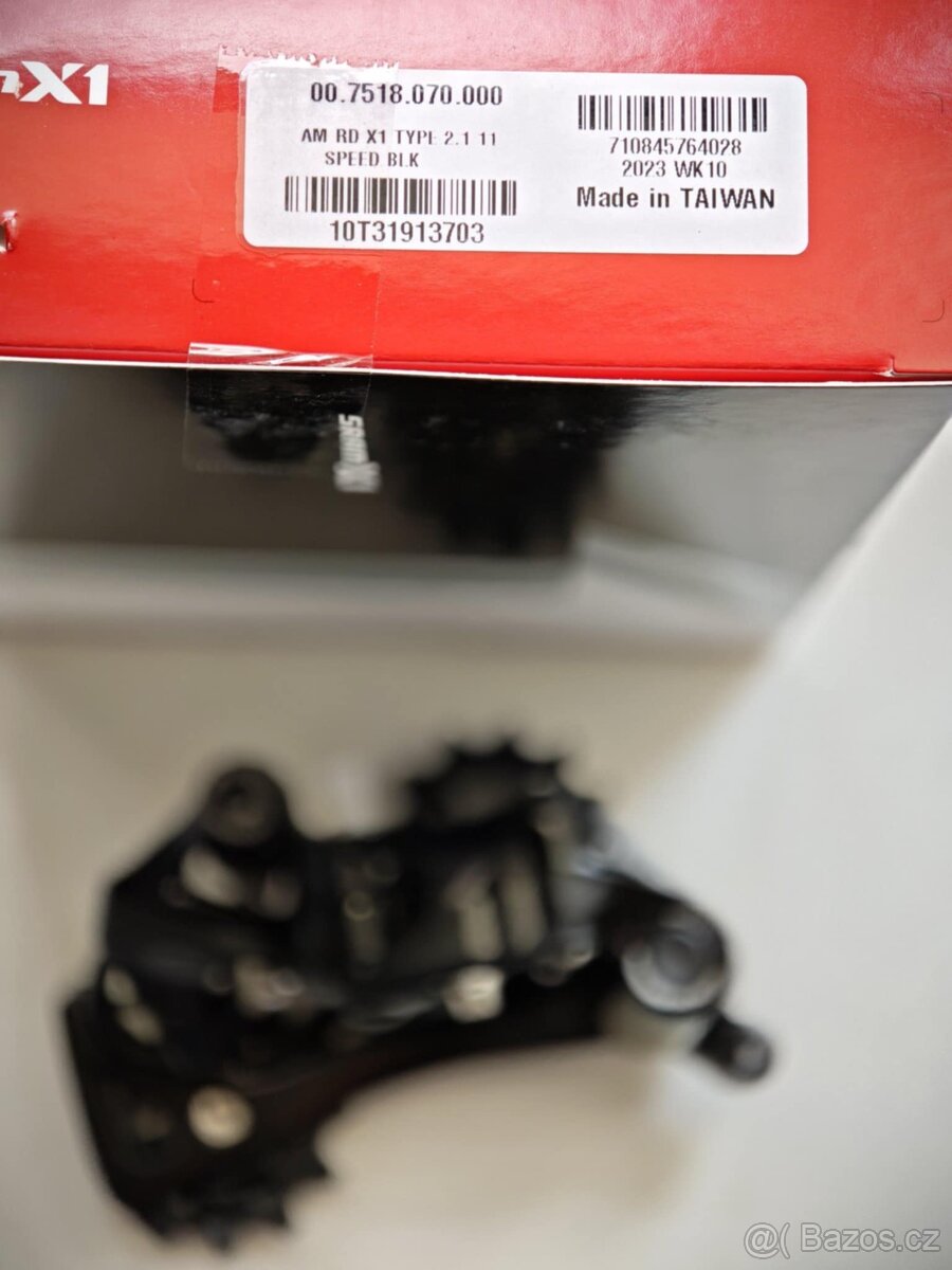 SRAM X1 Type 2.1 přehazovačka, nová - 3