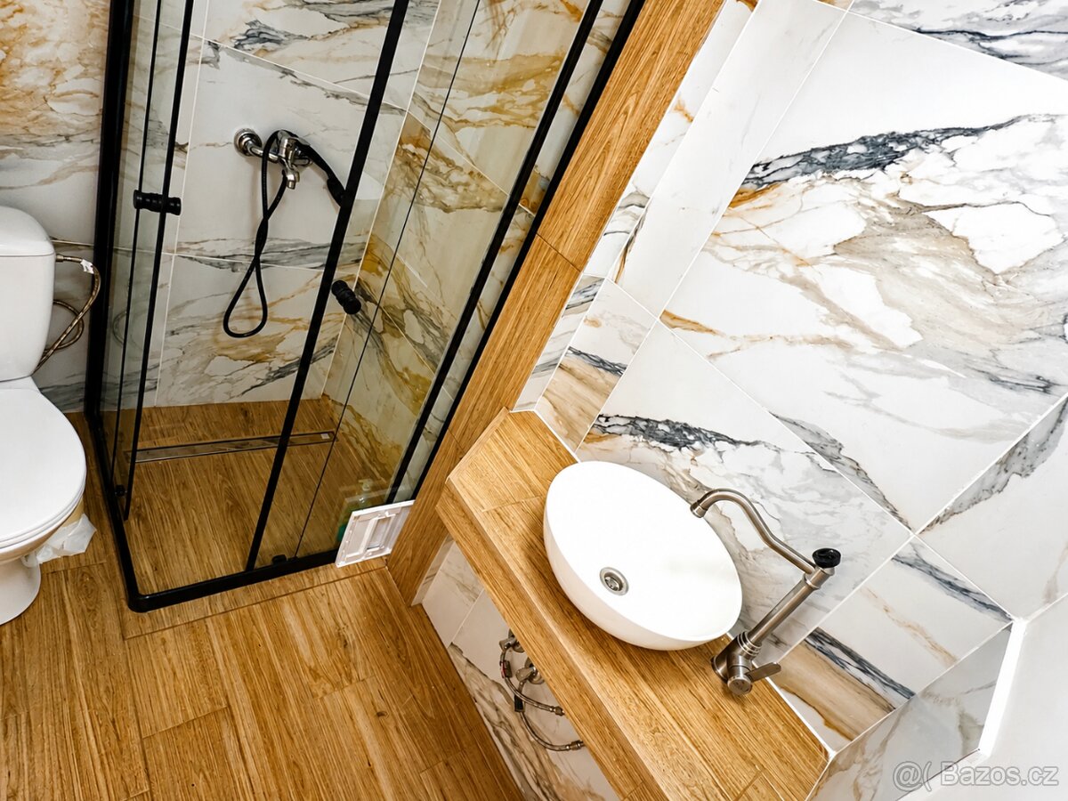 Prodej moderní chaty 3+kk, 55 m², pozemek 355 m² – Rakovník – pohled 3