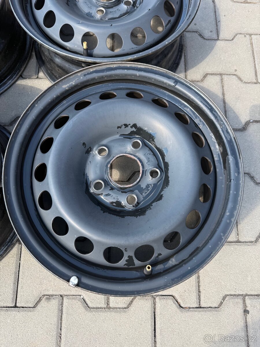 Sada plechových disků na renault - 3