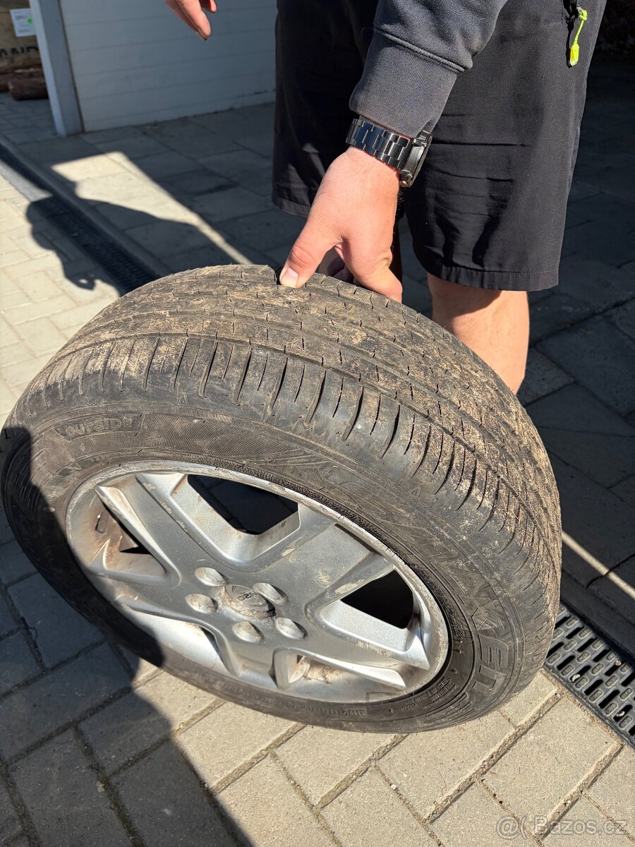 Letní pneu s diskama 215/55 R16 - 3