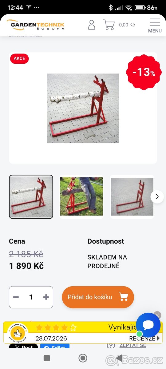 Stojan na řezání dřeva - 3