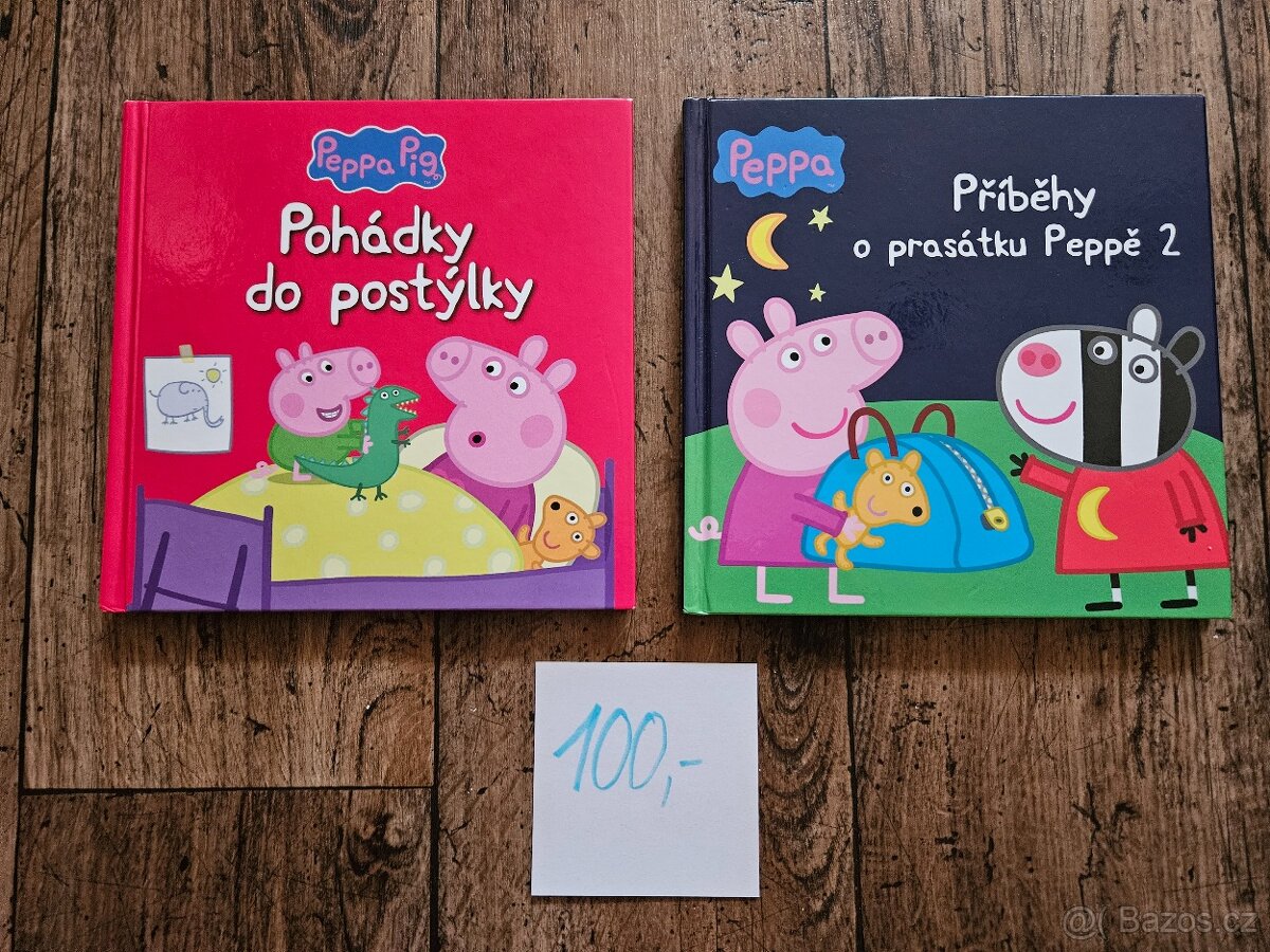 Knížky Prasátko Pepa - 3