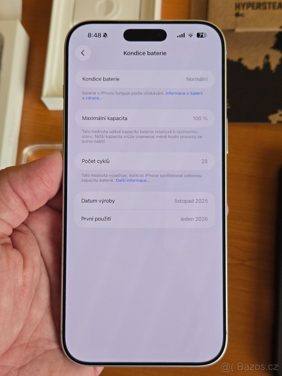 Prodám iPhone 17 Pro Max 256GB, záruka Datart - 3