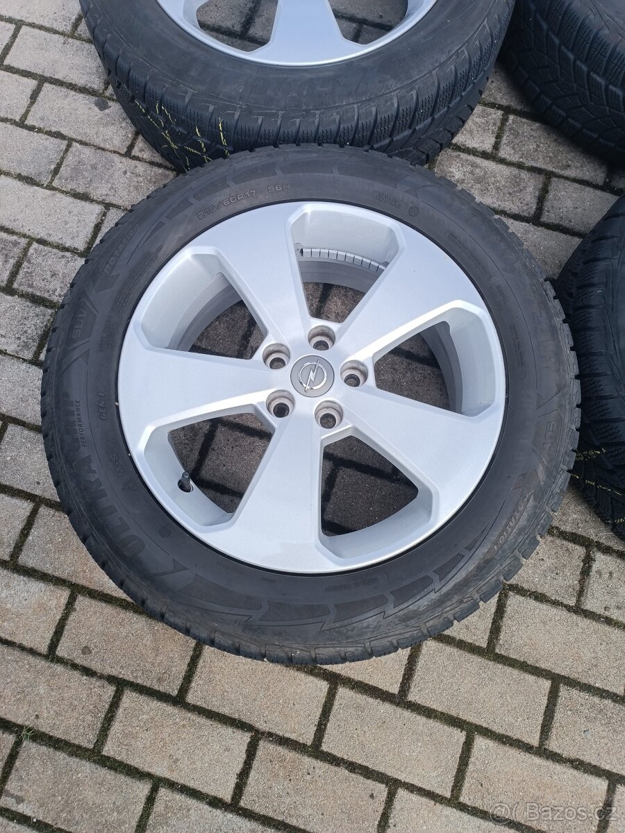 476. Originál zimní ALU sada Opel Mokka R17 TPMS - 3