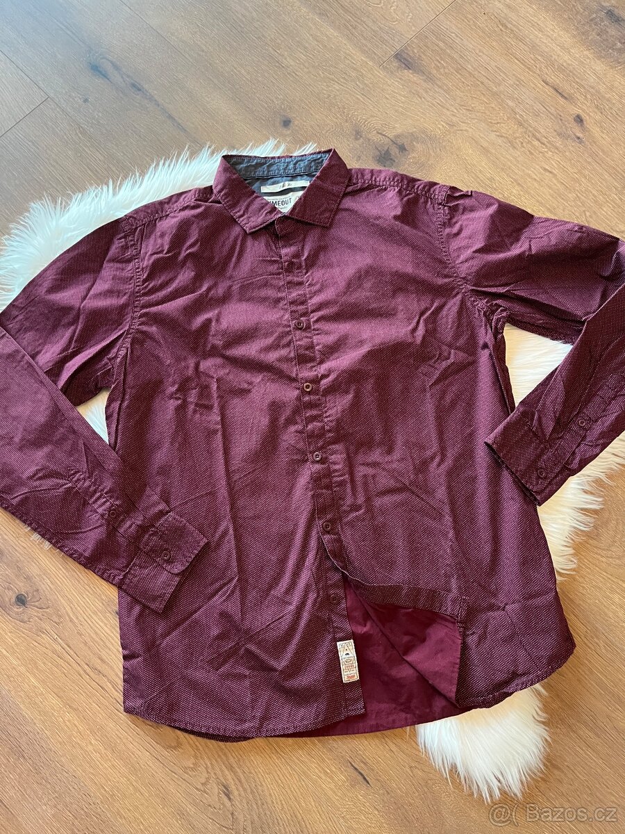 Pánská košile #Košile s dlouhým rukavem - 3