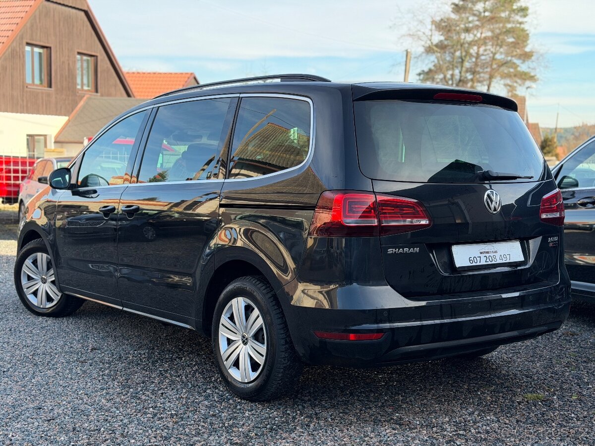 VW Sharan 2.0TDi (110kw) 2015 4motion 7 mist SUPER STAV - 3