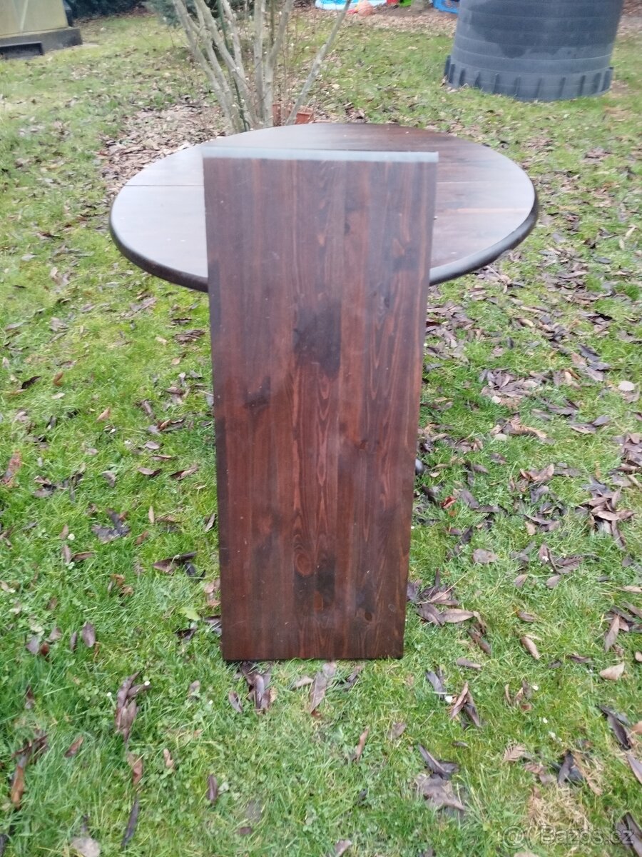 Stůl kulatý a rozkládací - 3