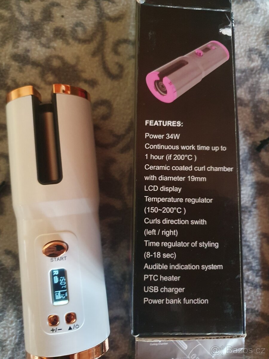 Bezdrátová loknovací kulma - 3