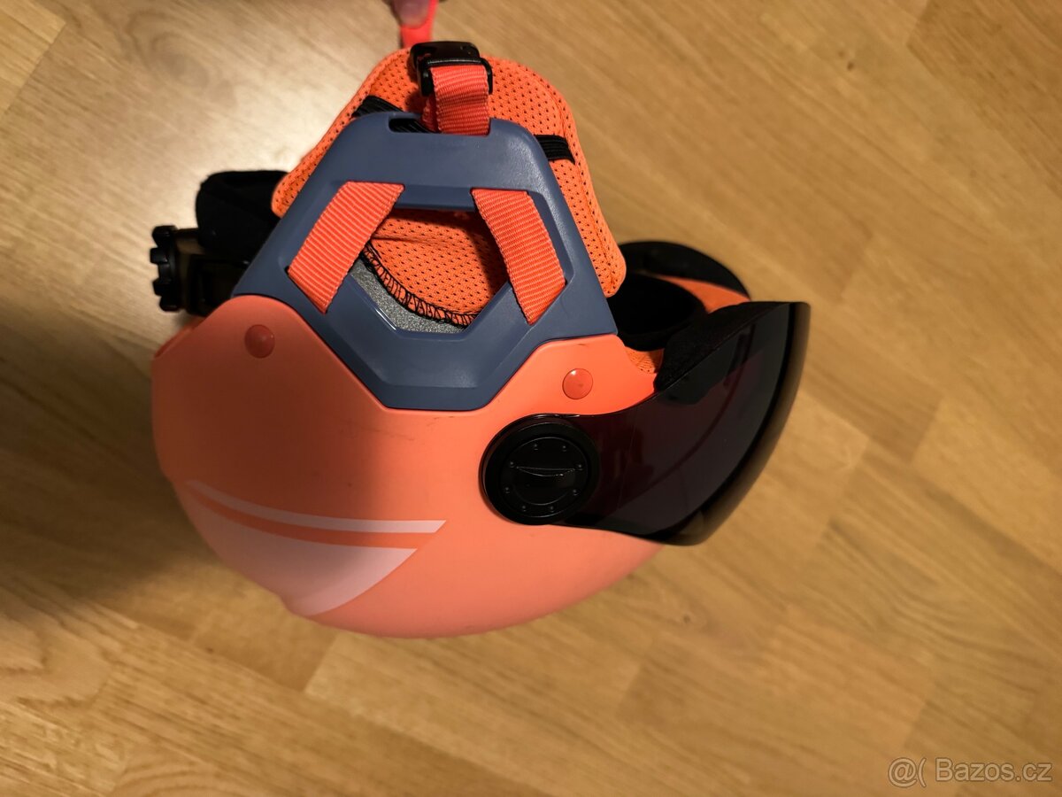 Dětská lyžařská helma se zorníkem 53-56cm - 3