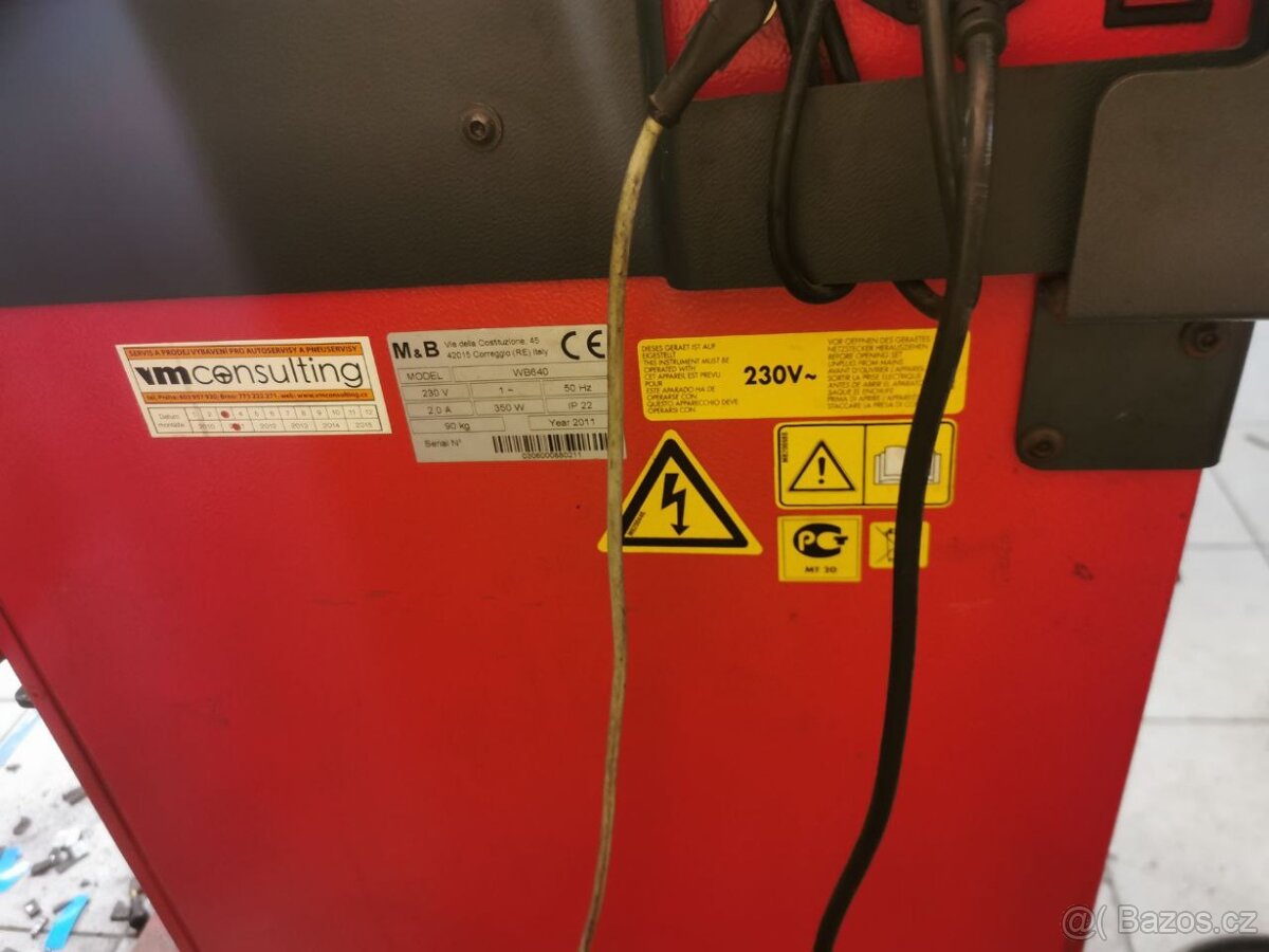 Vyvažovačka MB Engineering WB640 - 3