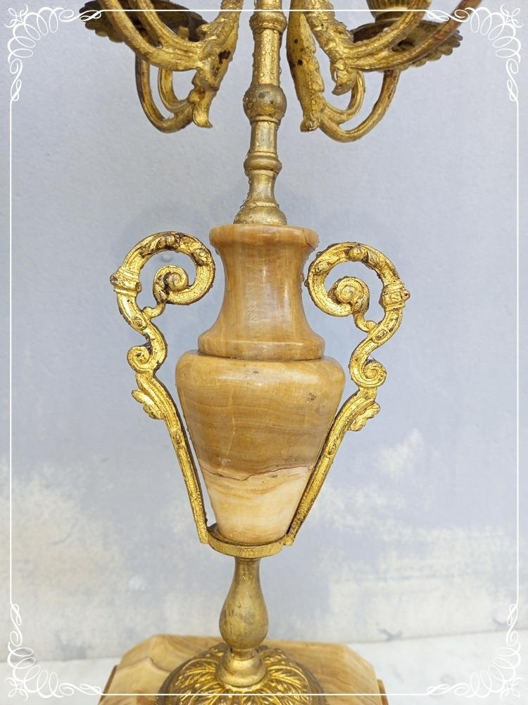 Prodám starožitné svícny - zámecké - 3