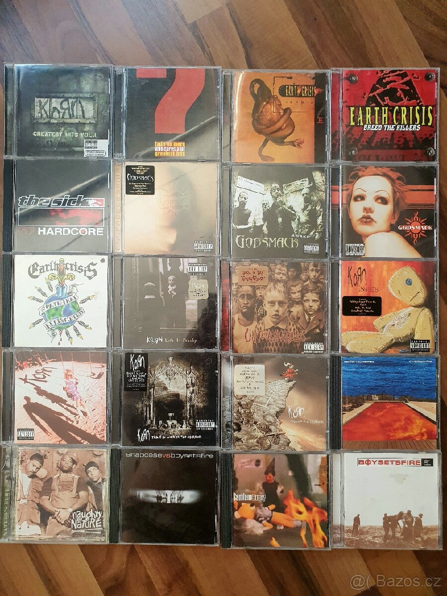 Papa Roach,Downset, Snapcase etc cd's - 3