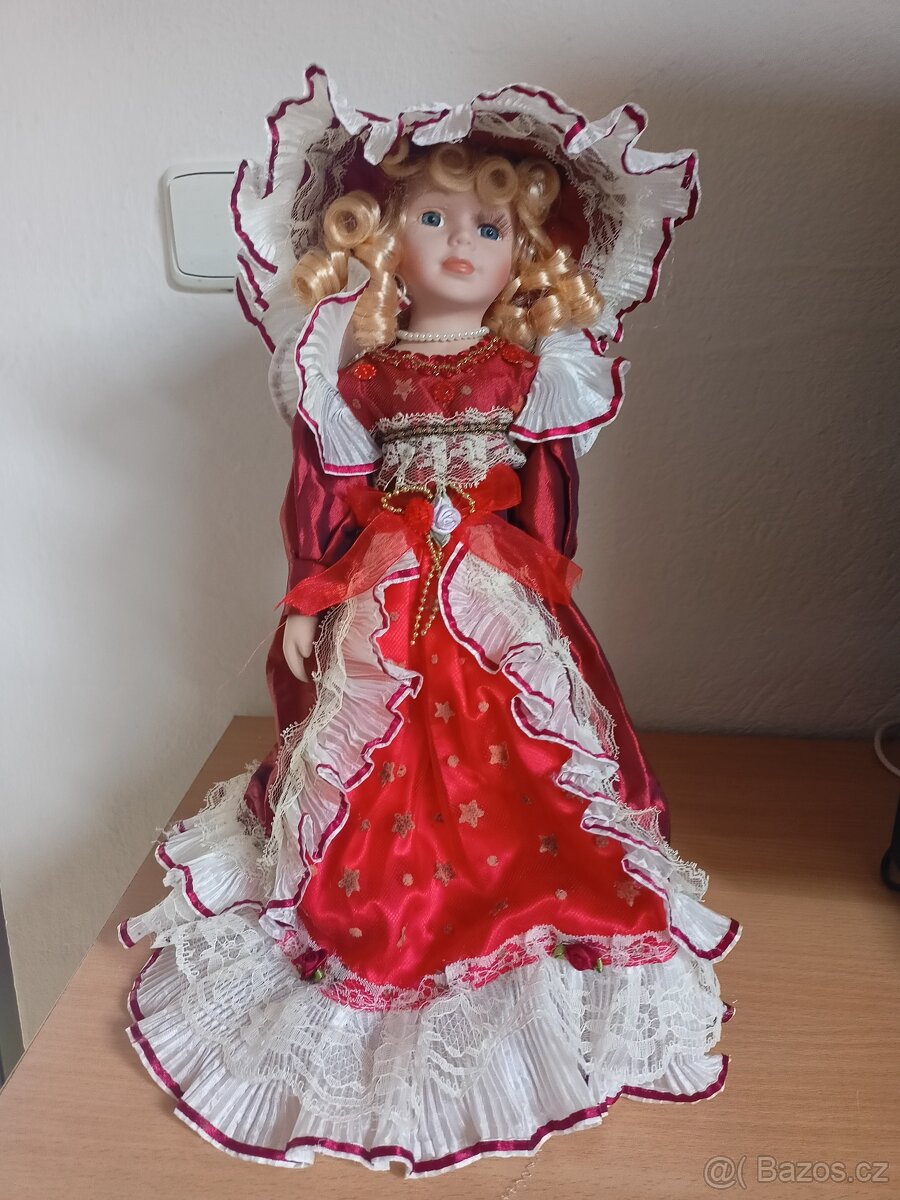 Sběratelská porcelánová panenka - 3